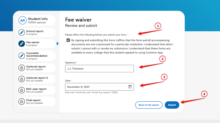 How To Get The Common App Fee Waiver 10 Simple Steps Zohair Ansari