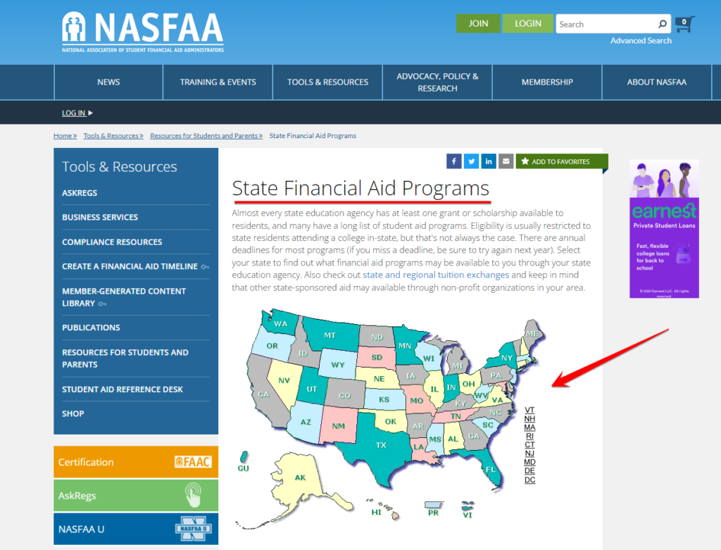 NASFAA State Financial Aid Programs America - Zohair Ansari