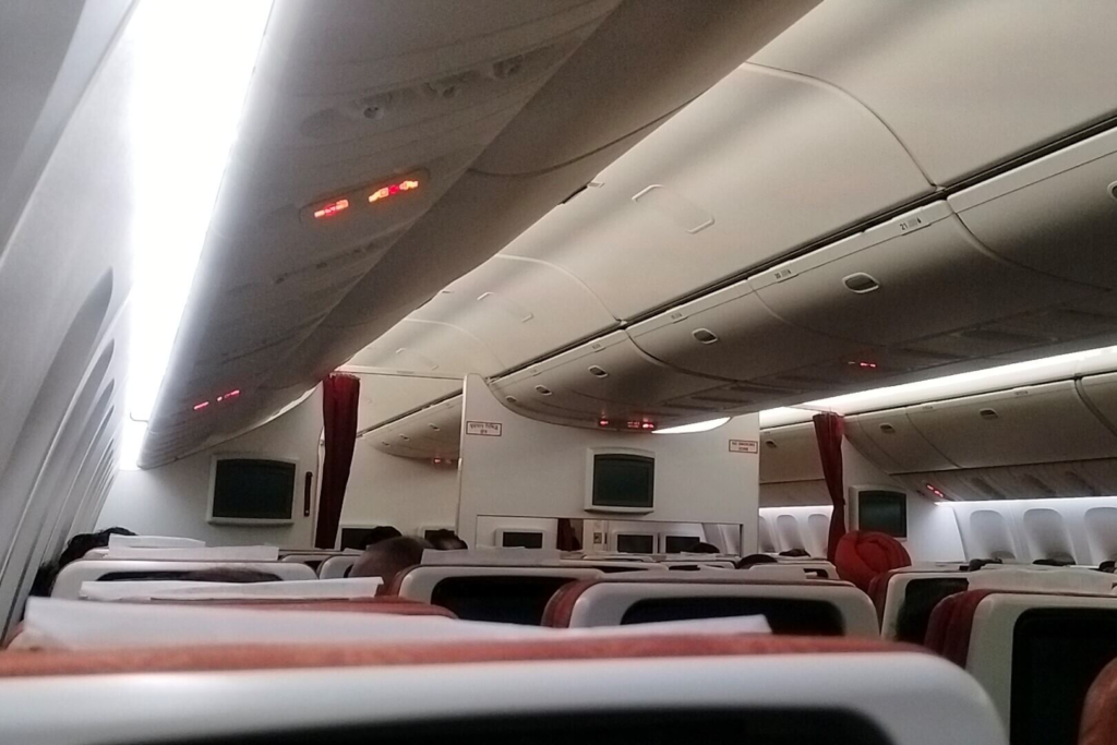 Flight Seats Arrangement - Air India's New Delhi to Toronto Flight