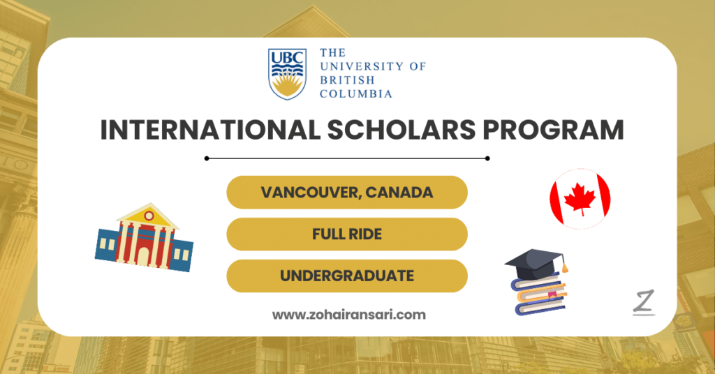 International Scholars Program at the University of British Columbia