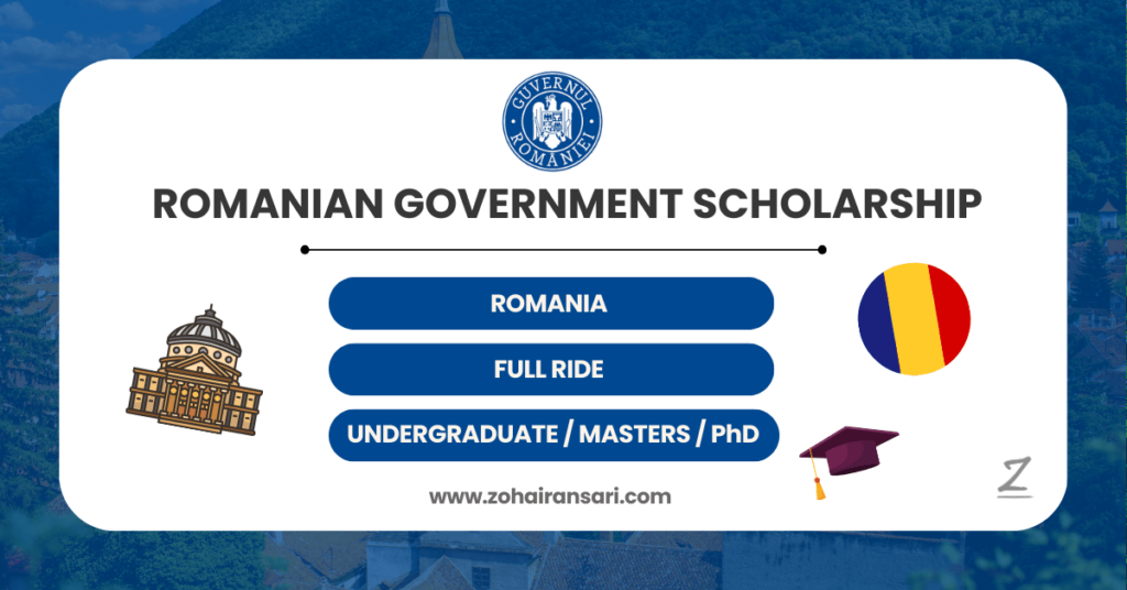 Scholarships in Romania by the Romanian Government