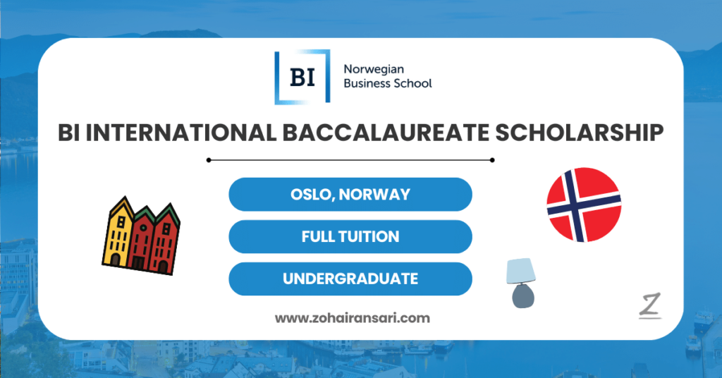 BI-International Baccalaureate Scholarship by the Norwegian Business School