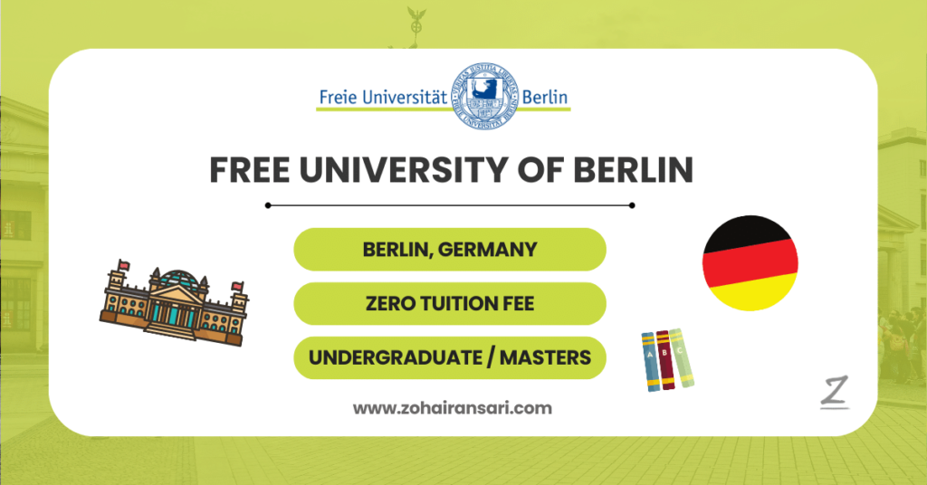 Zero Tuition Fee at the Free University of Berlin 
