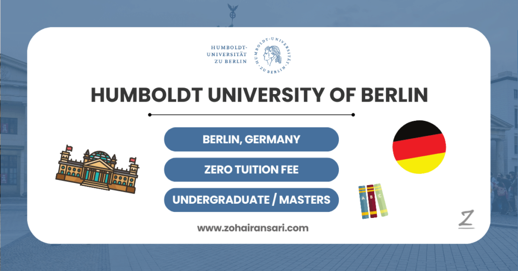 Zero Tuition Fee at the Humboldt University of Berlin