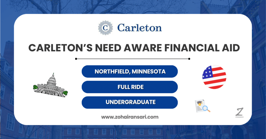 Need Aware Financial Aid at Carleton College