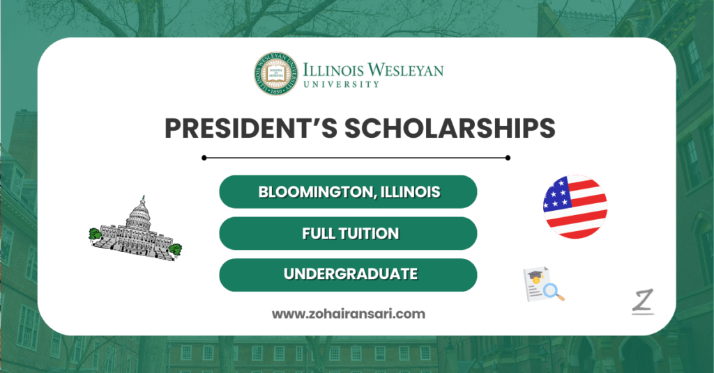 President’s Scholarships at Illinois Wesleyan University